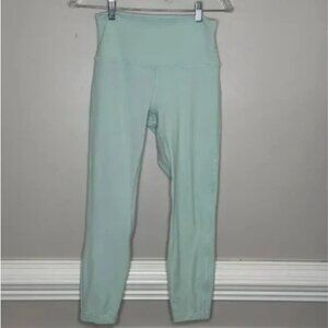 Lululemon Align 25” High Rise Leggings with Inside Pocket Creamy Mint Size 8